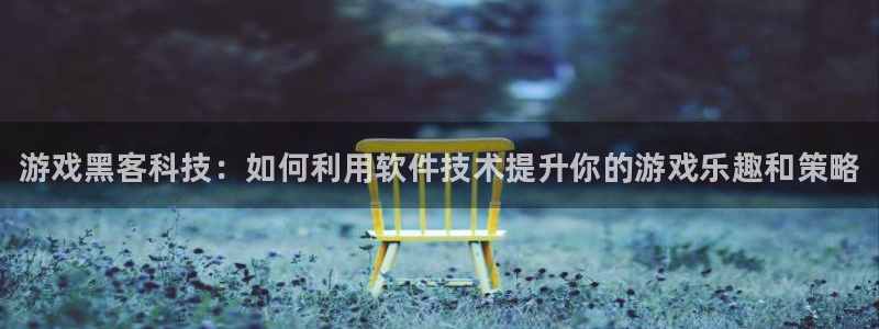 优贝娱乐什么意思：游戏黑客科技：如何利用软件技术提升你的游戏